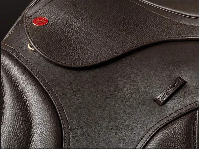 Kent And Masters S-Series Pony Jump Saddle Black-2